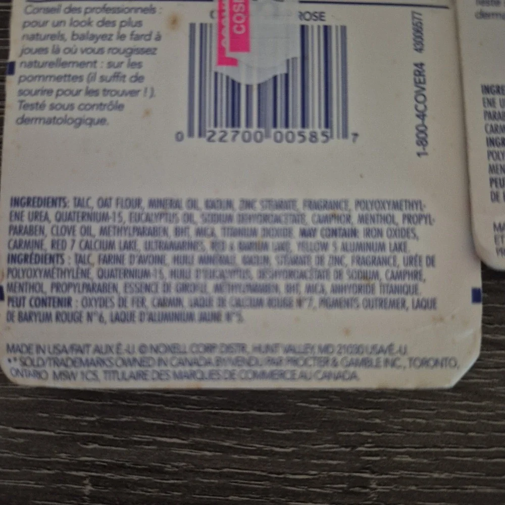 2 NOS CoverGirl CHEEKERS - 166 DEEP ROSE Discontinued